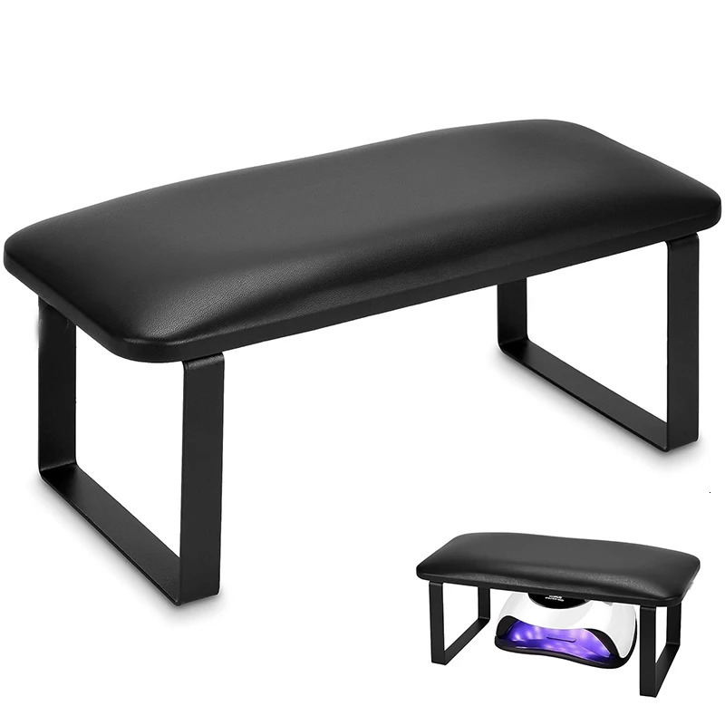 Nail Hand Pillow Heighten Manicure Table Nail Hand Rest Cushion Nail Stand Cushion Pillow Iron Leather Arm Rest for Nails Salon 250121