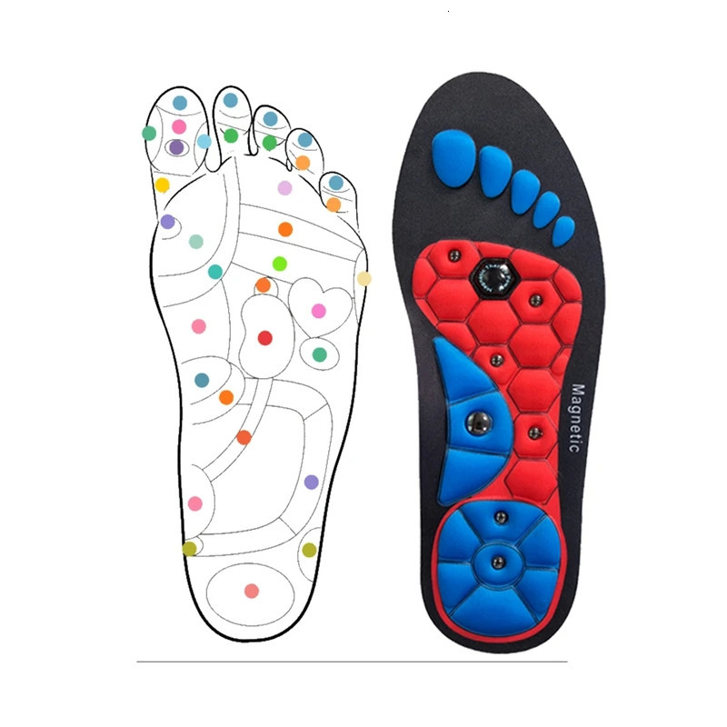 Magnetic Therapy Massage Insoles Men Foot Acupressure Insole for Shoes Sole Unisex Arch Support OrthopedicShoes Pads 250114