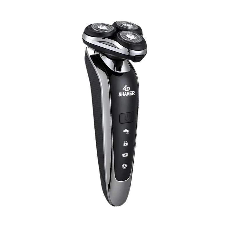 Electric Shaver for Men Hair Cutting 3D Floating Washable Type-C USB Rechargeable Shaving Beard Mane Mens Hair ClipperW250117