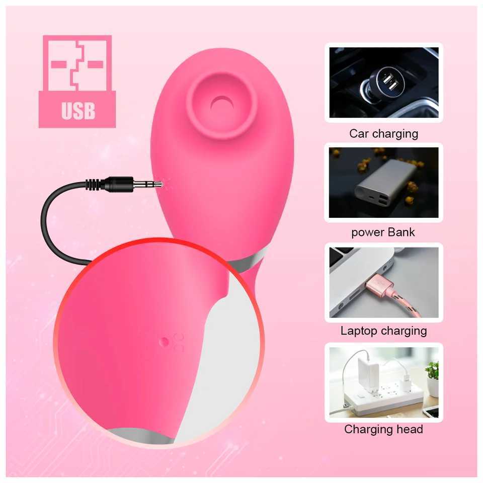Tongue Licking Clitoris Sucker Vibrator for Women G Spot Stimulator Rechargeable Sex Toy Female Masturbator Adult Supplies 18+ W250117