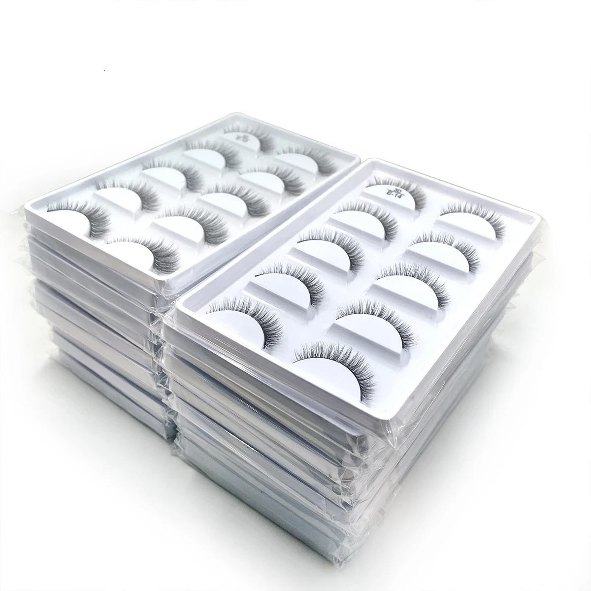 5/10/20/30/50 Boxes 5 Pairs Natural 3D Mink False Eyelashes Makeup Fake Eye Lashes Faux Cils Make Up Beauty Wholesale Lashes H13 250121