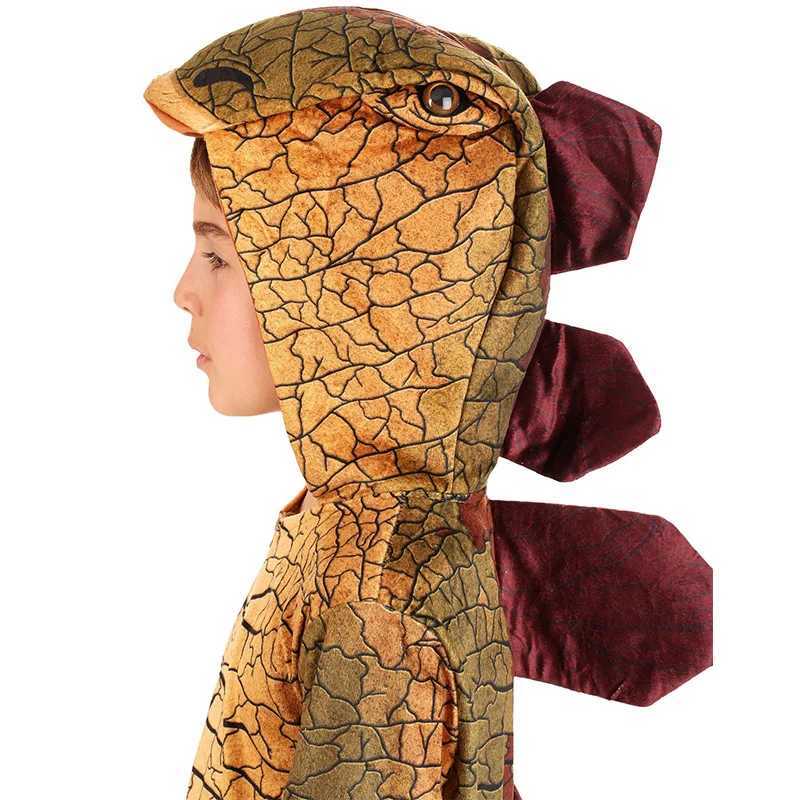 Dinosaur role-playing costume childrens sword dragon costume Halloween animal costume dinosaur jumping suit boys and girls carnival party W250117