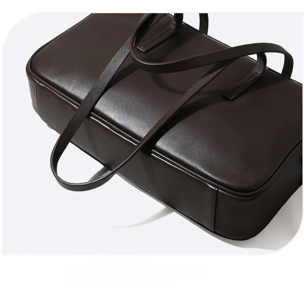 Motingsome 100% Cowhide Shoulder Designer Bags Underarm Purses Fashionable Lady Genuine Leather Satchel 2025 New