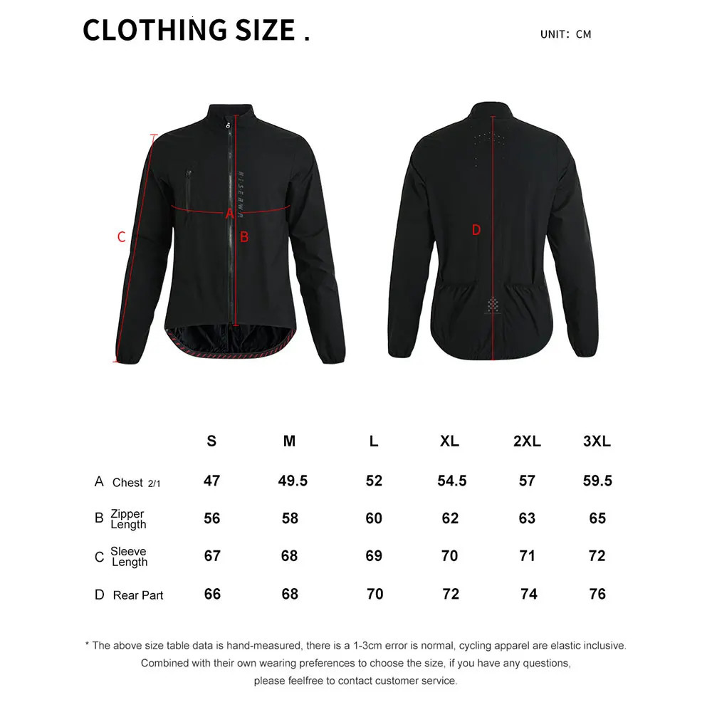 HISERWA Mens Cycling Jacket Waterproof Bicycle Long Sleeve Windbreaks High Quality MTB Road Raincoat Bike Cycle 250122