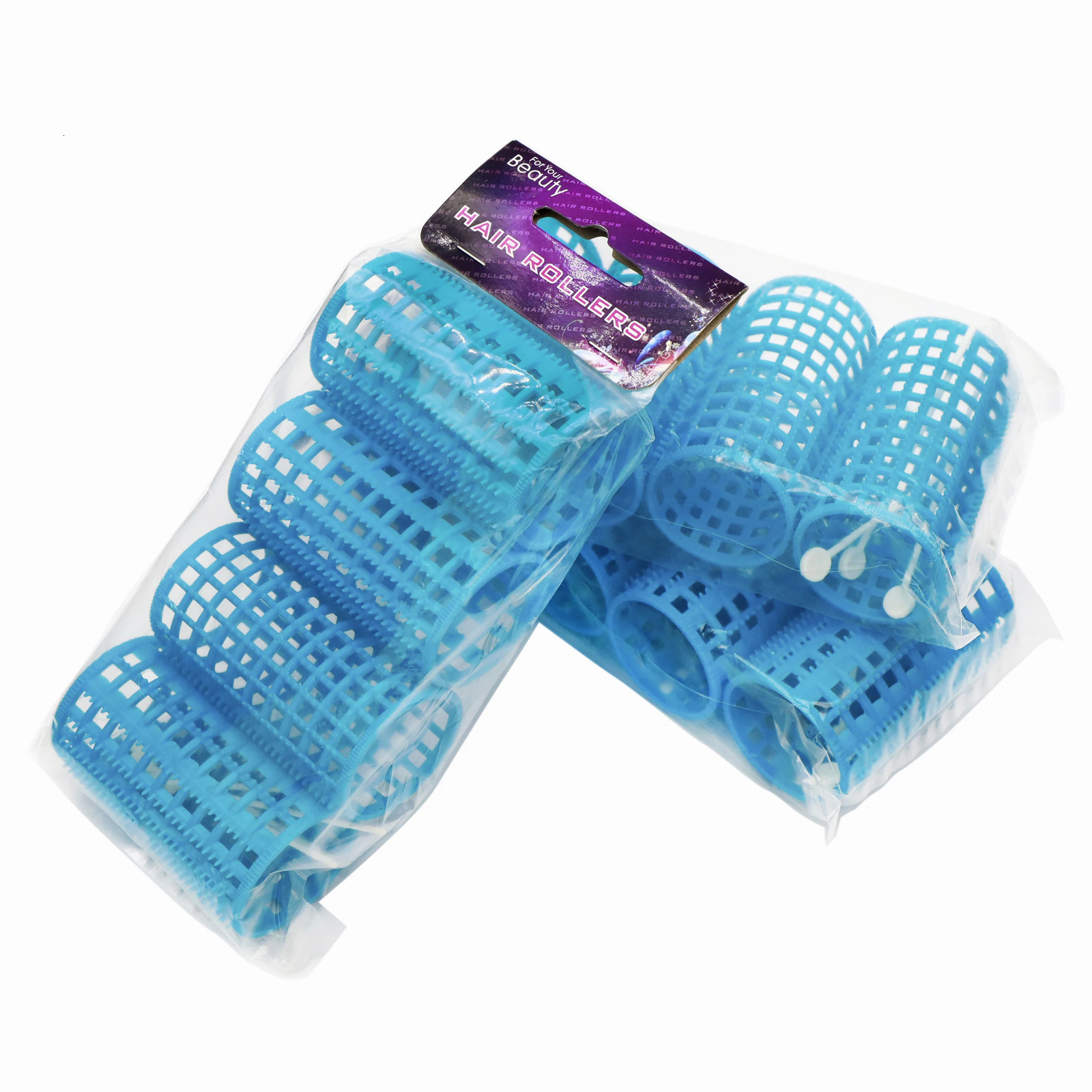 12pcs/set 35mm Extra Large Hair Rollers with Fixed Pins Snap on Teeth Curlers Hairdressing Big Curl Bars Rods Hair Beauty 1580 250120