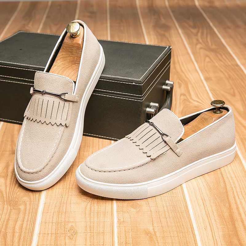 Elegantes Mens Loafers Spring Summer Comfy Drive Shoes New Fi Men Boat Casual Shoes Classic Brand Leather Male Dress FlatsXJ250118