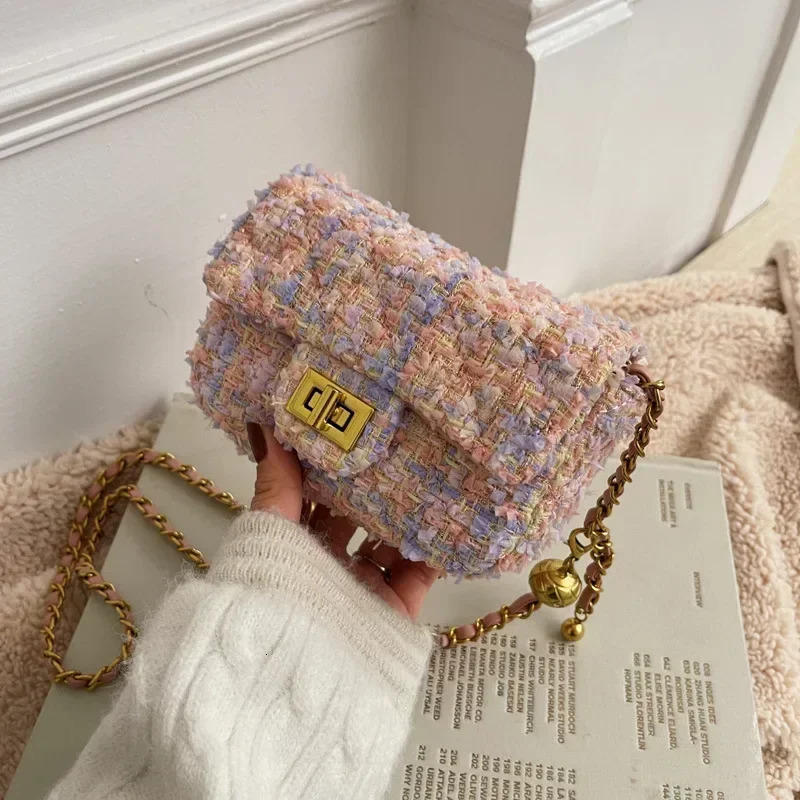 High-looking Fashionable Womens Bags Chain Small Bags Crossbody Bags High-end Handbags Exquisite Gifts 250121