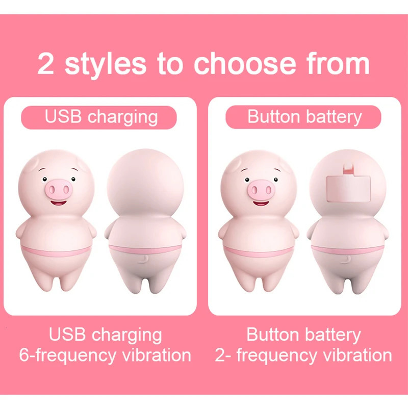 Cute Sexy Pig Licking Sucking Vibrators Clitoral Sucking Vibrator Female Masturbator Clitoris Anal Nipple Licks Massage Sex Toys 250108