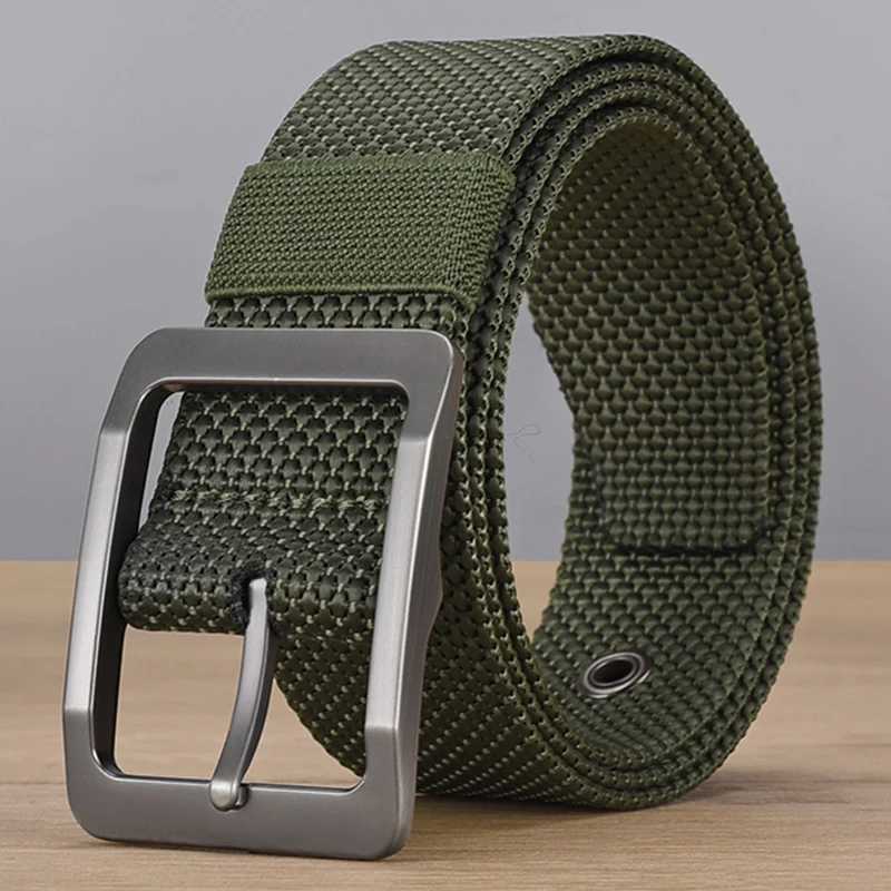 Fashionable mens belt alloy needle buckle belt student version fashionable belt outdoor sports belt W250120