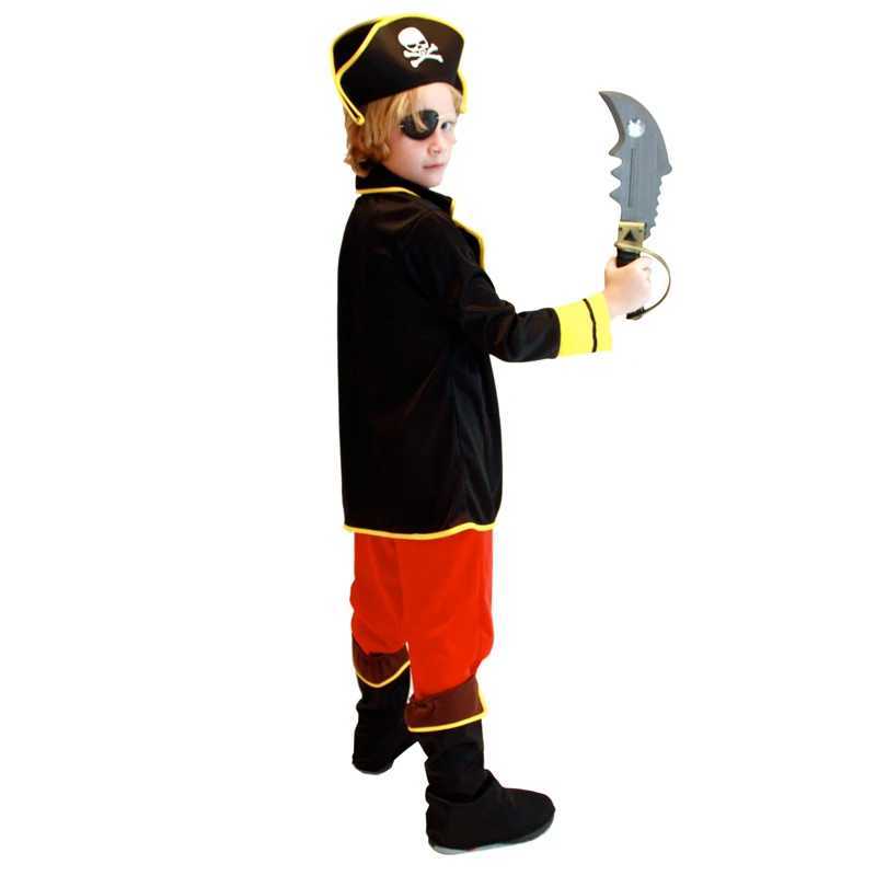 Childrens Halloween Pirate Costumes for Boys Kids Children Pirate Costume Fantasy Kids Cosplay Clothing W250117