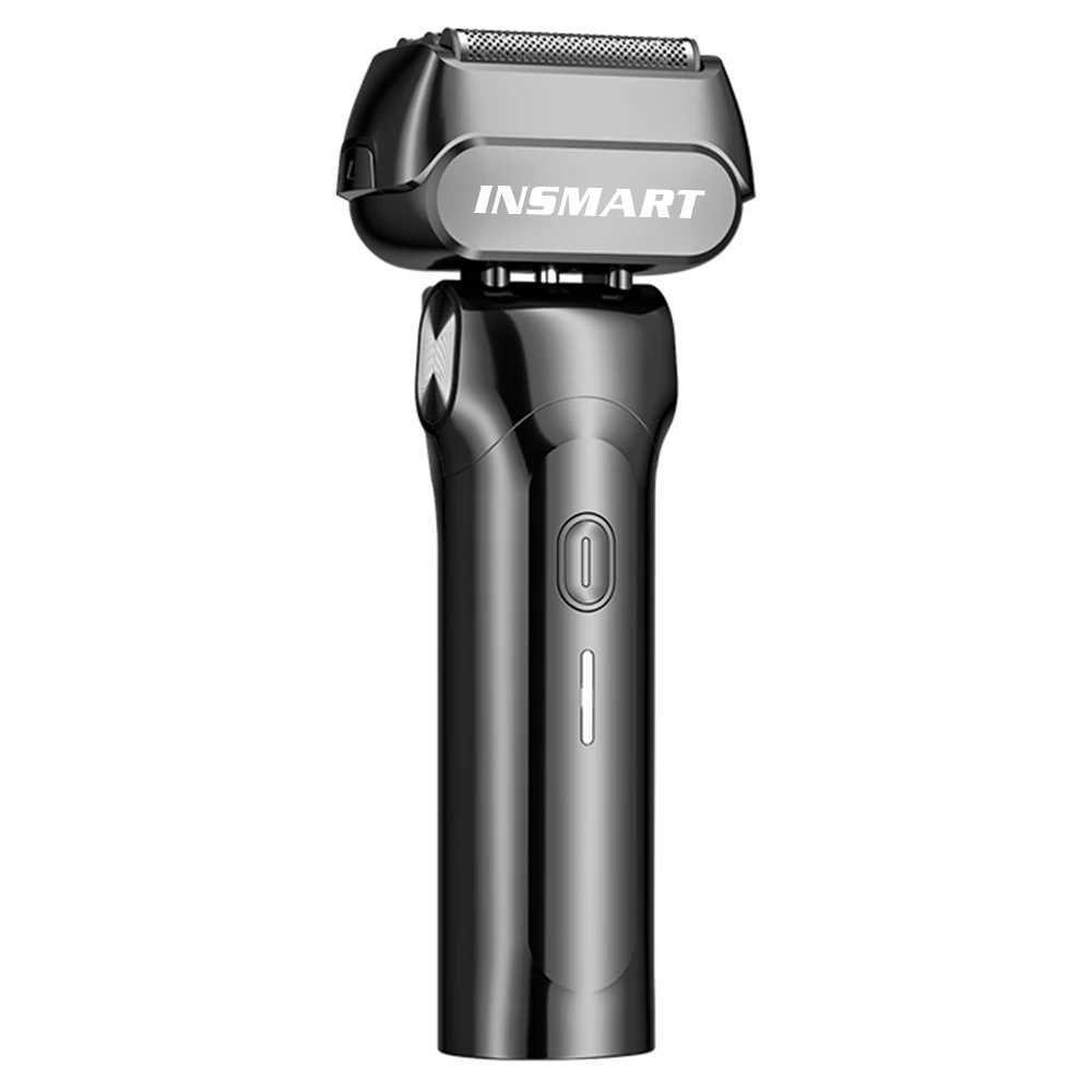INSMART Electric Travel Shaver Typec Charging Shaving Mane Portable Razor Man Wet And Dry Usb Rechargeable Shaver For MenW250117
