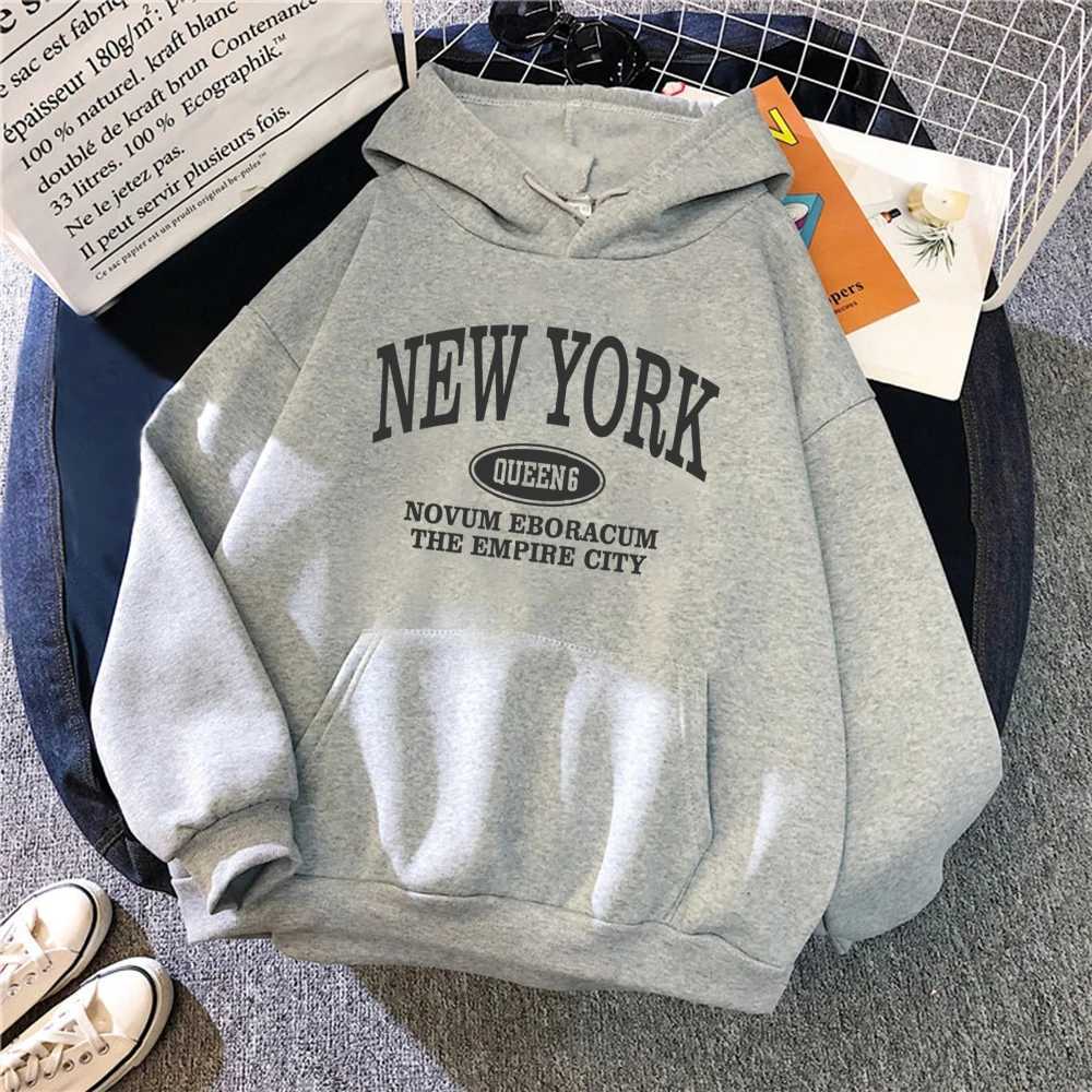 Mens and womens letter hoodies stylish and simple sleeping handles street trendy Harajuku oversized Y2K sportswear W250117