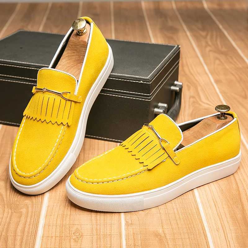 Elegantes Mens Loafers Spring Summer Comfy Drive Shoes New Fi Men Boat Casual Shoes Classic Brand Leather Male Dress FlatsXJ250118