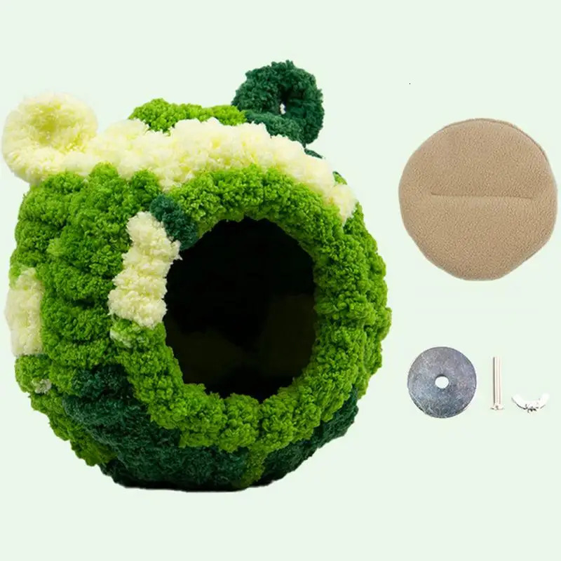 Parrot Breeding Nest Bed Versatile Bird Sleeping Hut Parakeet Sleeping Nest Breathable Bird Nest House Winter Warm Parrot Nest 250121