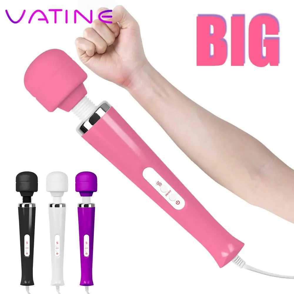 IKOKY Big Size G Spot Massage Clitoris Stimulator Sex Toys for Women AV Rod Stick Sex Products Magic Wand Massager Vibrator W250117
