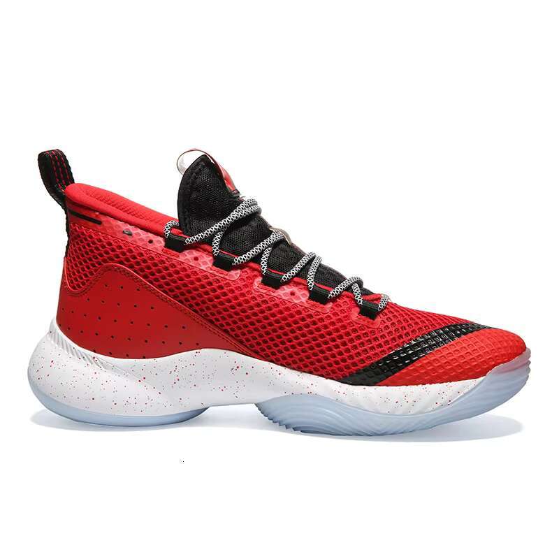 PEAK Men Basketball Sneakers P-MOTIVE Breathable Cushion Sports Outdoor Wearable Non-slip Athlete Sport Shoes EW02071A