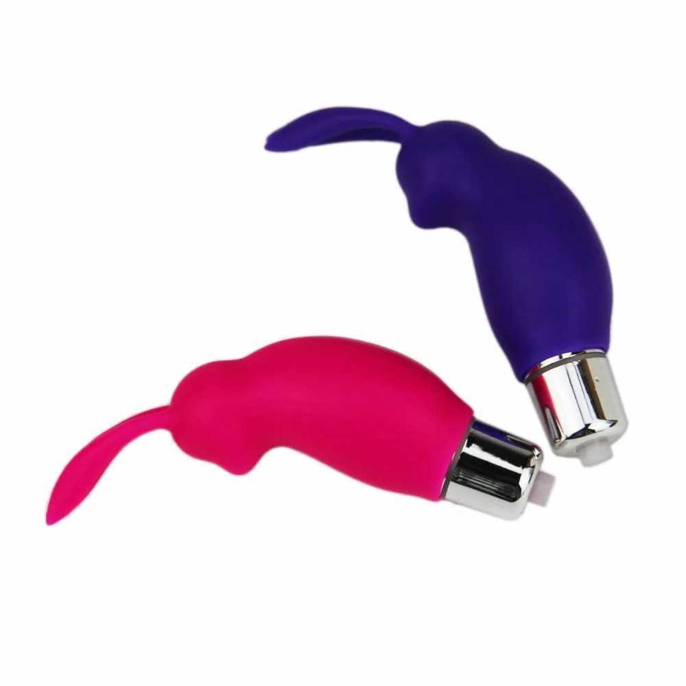 Rabbit Powerful AV Mini G-Spot Vibrator Adult Sex Toy Suitable for Female Vaginal Vibration Anal Clitoral G-spot Stimulator Spray W250117