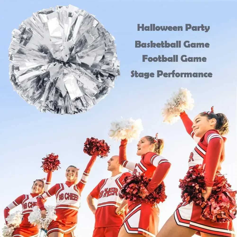 2pcs Practical Cheerleaders Cheering Pom Poms Apply To Sports Match And Vocal Concert Color Can Free CombinationW250121