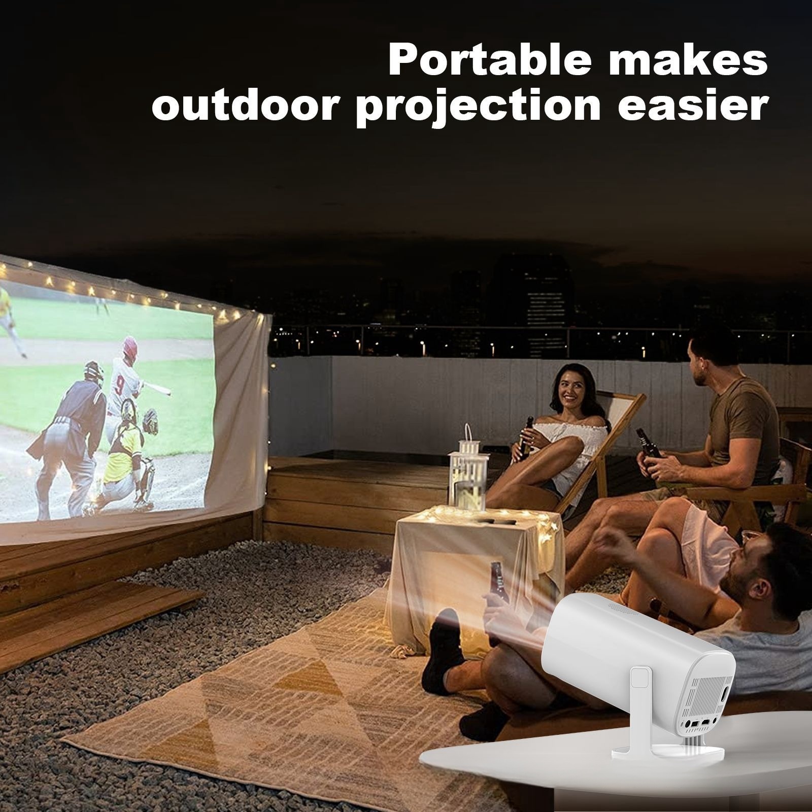 p30 smart mini projector android 11 wifi6 support 4k 1080p bt5 0 projector 1280720p home cinema portable projector