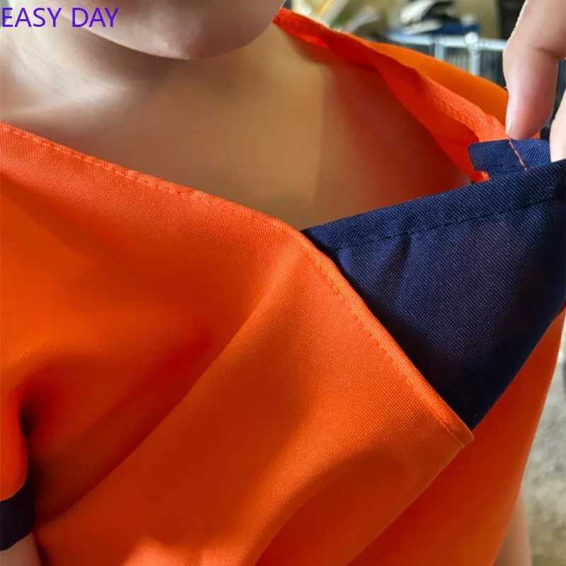 Kids Anime Son Goku Cosplay Costumes Krillin Training Clothes Superhero Outfits with Super Saiyan Wig Comic Con Party Costume W250117