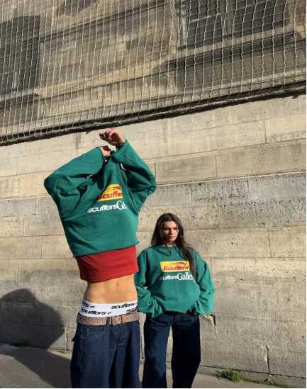 2024 new Korean pure cotton retro letter printed loose top y2k T-shirt Harajuku aesthetic clothing hip-hop sports long sleeves W250117