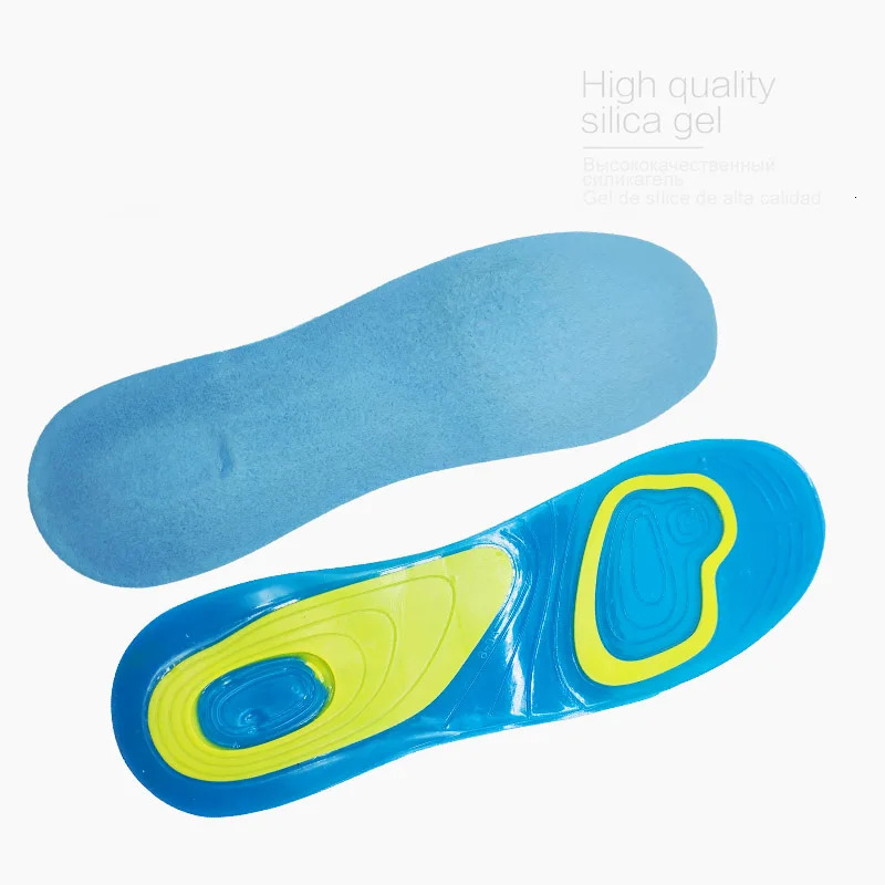 Gel Insole Silicone Orthopedic Foot Care For feet Shoes Sole Sport Insoles Shock Absorption Pads Arch Ortic Pad 250114