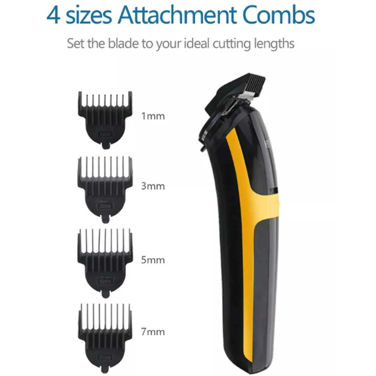 HTC USB 3 In 1 Electric T- Hair Trimmer/Foil Shave/Nose And Ear Trimmer Business Travel Facial Care Razor Shaving ManeW250117