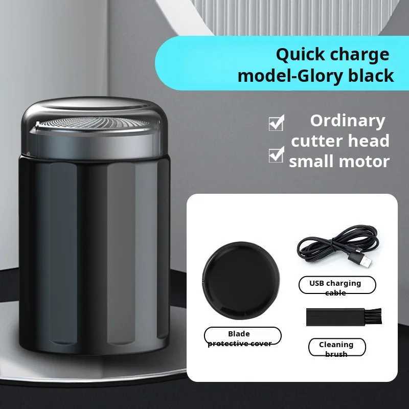 Mens Intelligent Portable 3D Veneer Electric Shaver TYPE-C Charging IPX7 Waterproof Wet Dry Dual-use ShaverW250117