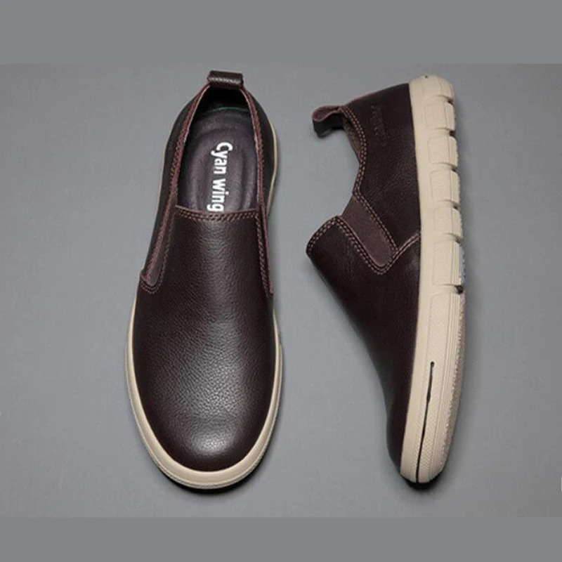 ZFTL Men Loafers Man Boat shoes Non-slip sole Men Casual slip-on shoes man soft loafers male driving shoes 250113