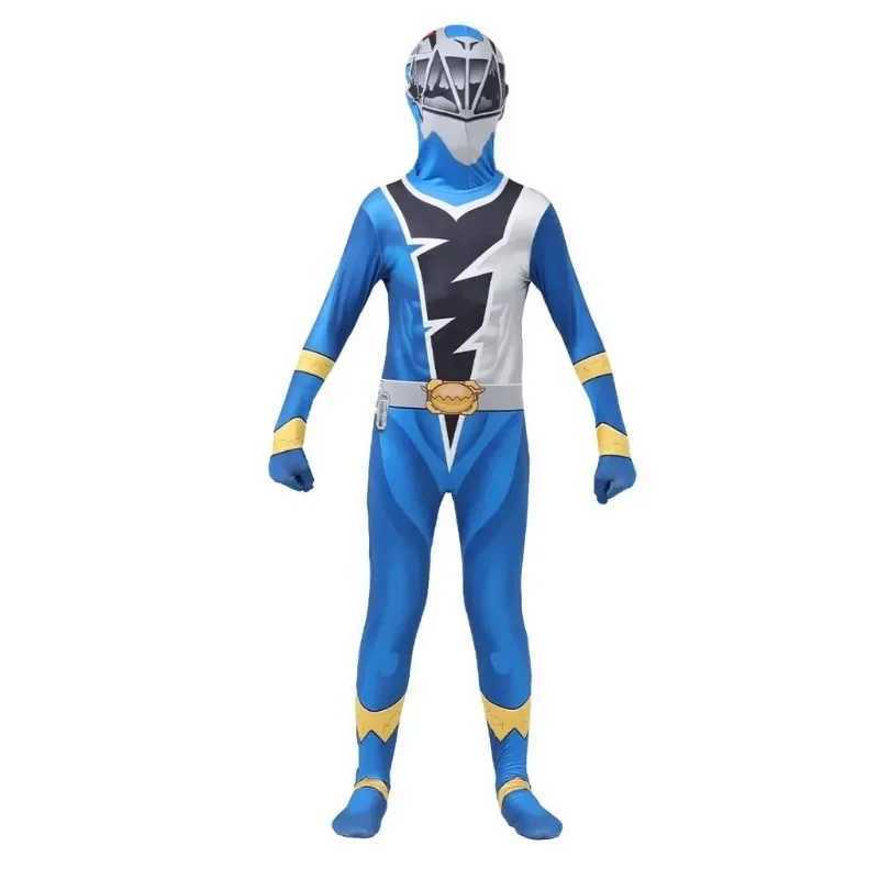 Anime Cosplay Kids Ranger Knight Dragon Team Cosplay Costume Jumpsuit Halloween Party Cosplay Halloween Carnival Suit W250117