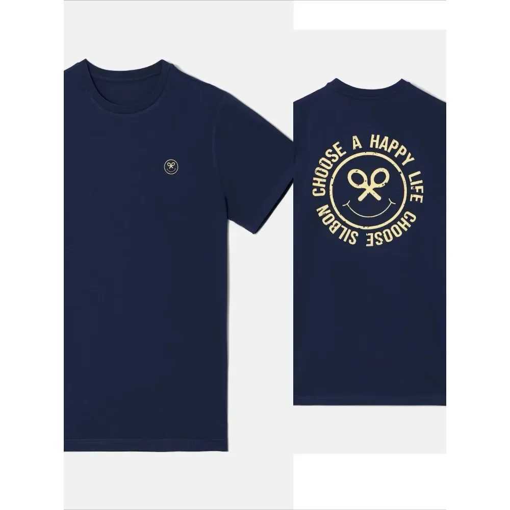 Silbon Fashion Mens T-shirt Y2K Top Harajuku Luxury Brand Letter Printed T-shirt Summer Short Sleeve Three Red Tube W250117