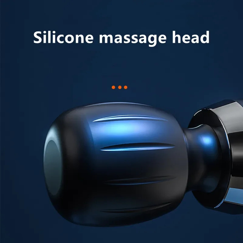 High Speed Vibration Fascia Gun Power Muscle Massage After Fitness Decompose Lactic Acid Relief Therapy Pain Relax Body 250108