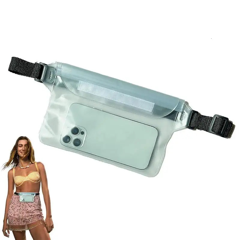 Waterproof Swimming Bag Ski Drift Diving Shoulder Waist Pack With Strap Phone Fanny Mobile Belt For Rafting 250121