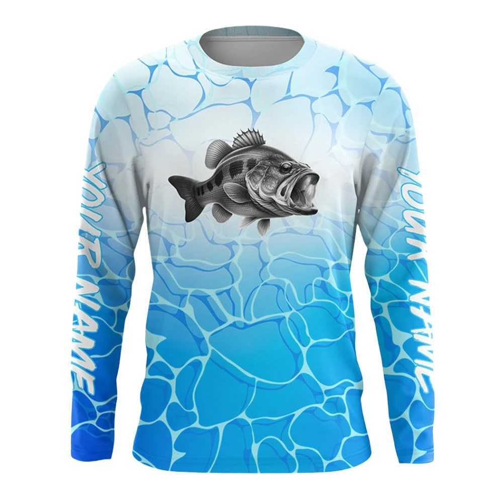Mens Clothing Casual Mens Long Sleeve T-Shirt 3D Print Fishing Graphic T-Shirt for Men Loose Autumn Y2k Clothes Mens T-Shirts W250117