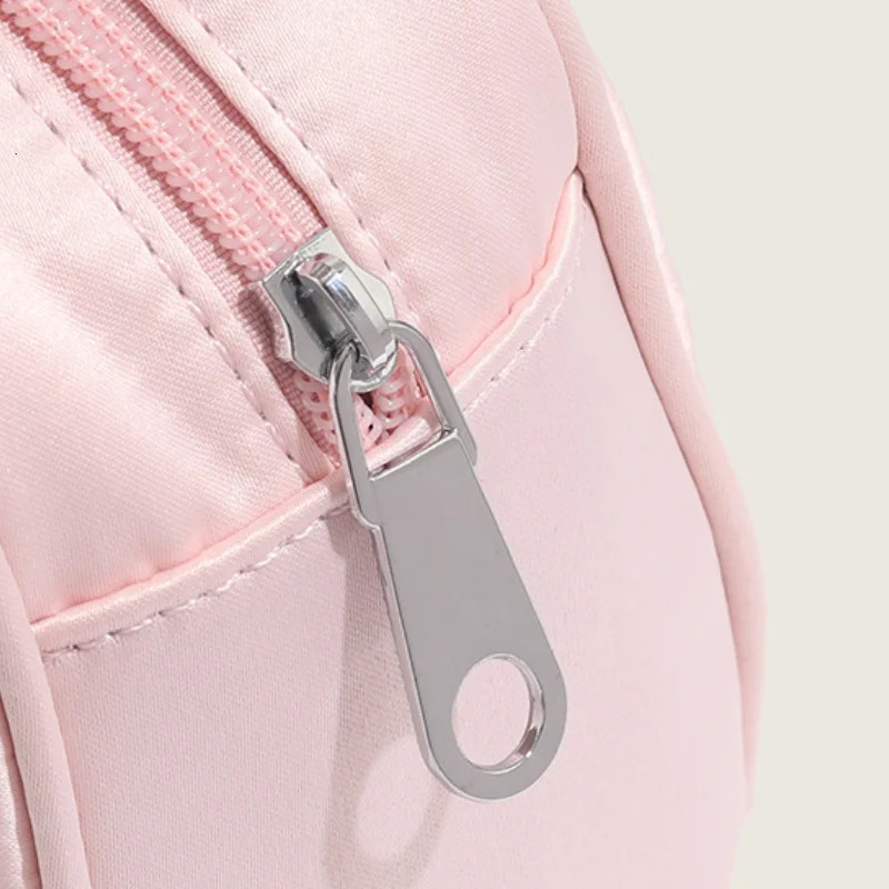 Fashion Women Silk Satin Clutch Purse Handbags Pink Female Boston Underarm Bags Sweet Girl Small Top Handle Square Shoulder 250122