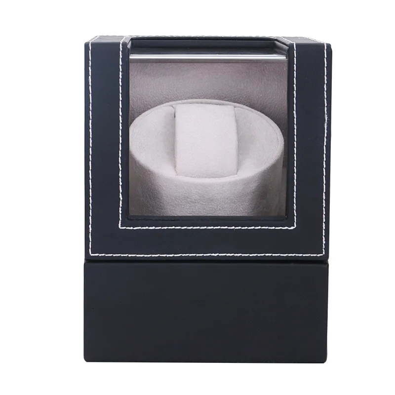 Watch Winders For Automatic Watches Global Universal Plug PU Leatherwear Watch Box Super Silent Motor No. 5 Battery Can Be Used 250121