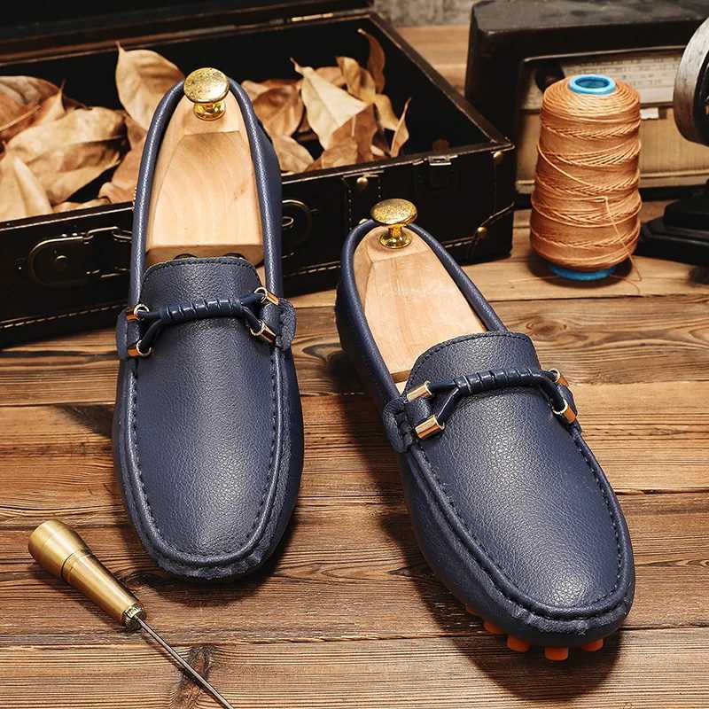 MAEDEF Classic Loafers Mens 2024 New Handmade Flats Casual Leather Shoes High Quality Luxury Comfy Mens Anti-slip Loafers ShoesXJ250118