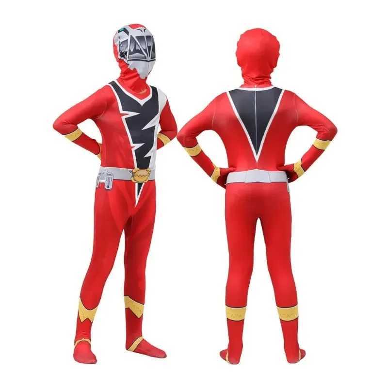 Anime Cosplay Kids Ranger Knight Dragon Team Cosplay Costume Jumpsuit Halloween Party Cosplay Halloween Carnival Suit W250117