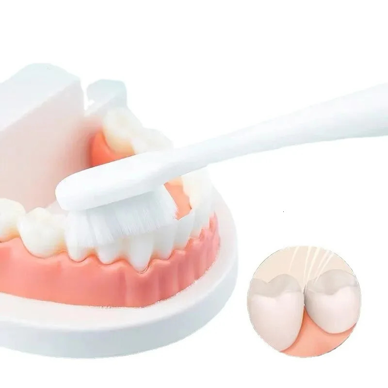 Sets Adult Toothbrush Ultra Softbristled Nano for Sensitive Gums Toothbrushes Teeth 250115