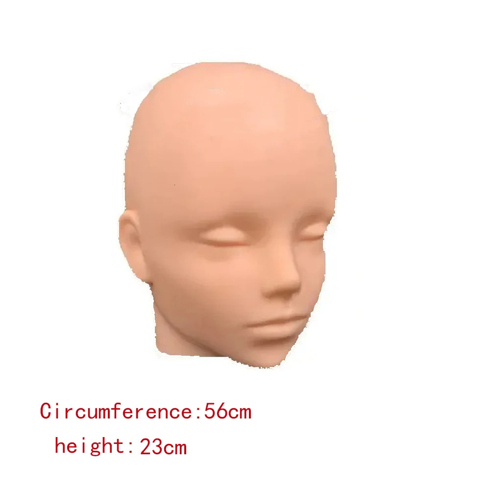 Wig Head Model Mannequin Dummy Wig Glasses Hat Display Stand Rack Hairpieces Stand Holder Head Model Wig Display with Stand 250114