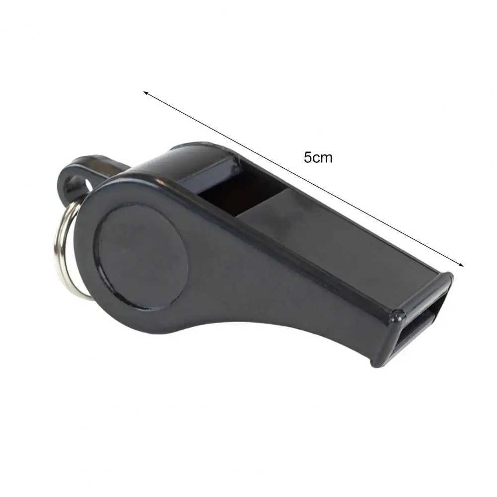 Referee Whistle Black Color Children Sports Whistle Cheerleading Tools Portable Accessory Survival Whistle Sports GoodW250121