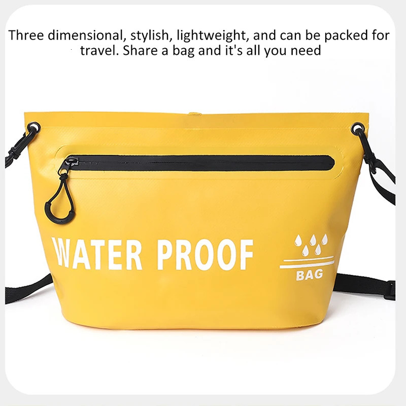 Waterproof Dry Bag Sack Single Shoulder Swimming Outdoor Travel Handbag Pack Wash Rafting Kayak River Trekking Bags 250121