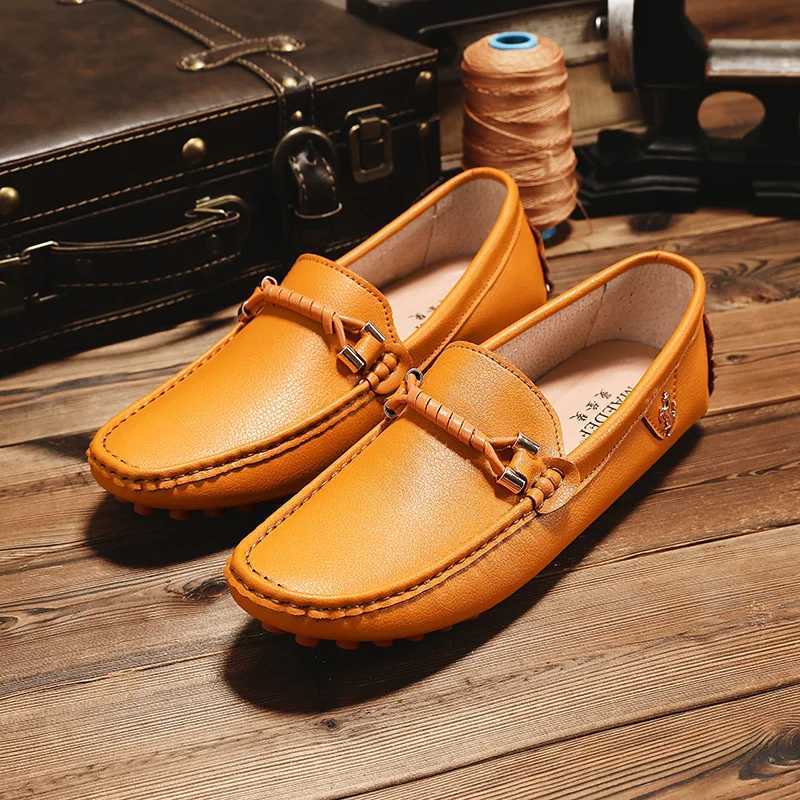 MAEDEF Classic Loafers Mens 2024 New Handmade Flats Casual Leather Shoes High Quality Luxury Comfy Mens Anti-slip Loafers ShoesXJ250118