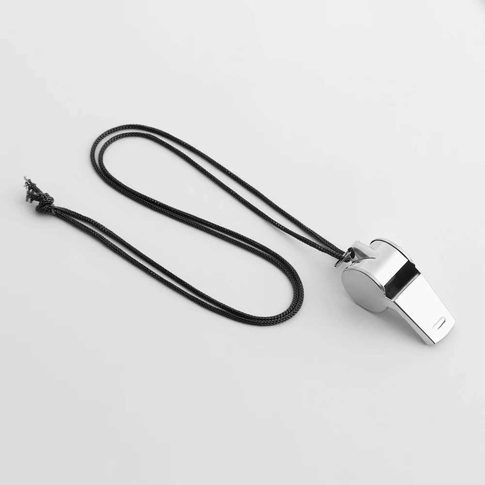 Metal Whistle Referee Sport Rugby Stainless Steel Whistles Soccer Football Basketball Party Training School Cheerleading ToolsW250121