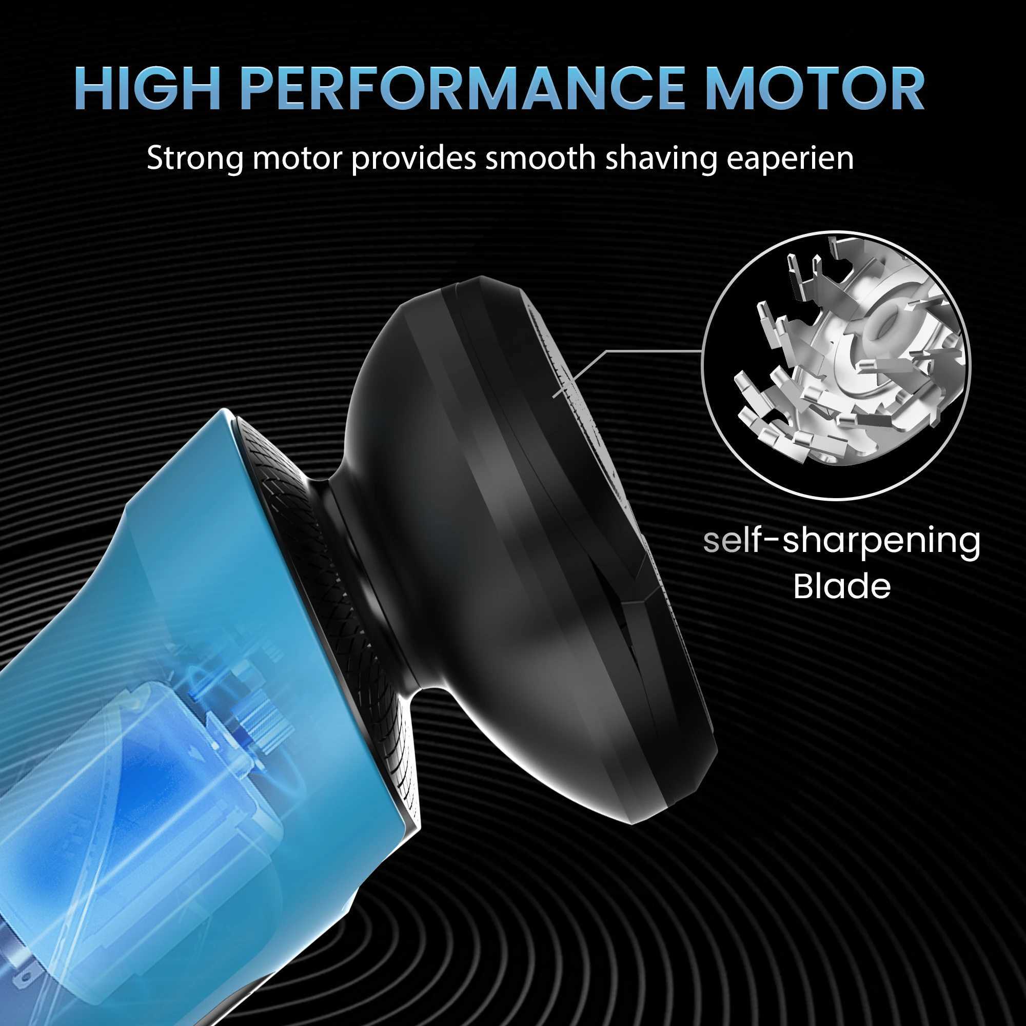 Joy 5-in-1 Mens Electric Shaver Cordless Dry Multi functional Wet Shaver Nose Hair Beard Trimming Shaver Mens Electric ShaverW250117