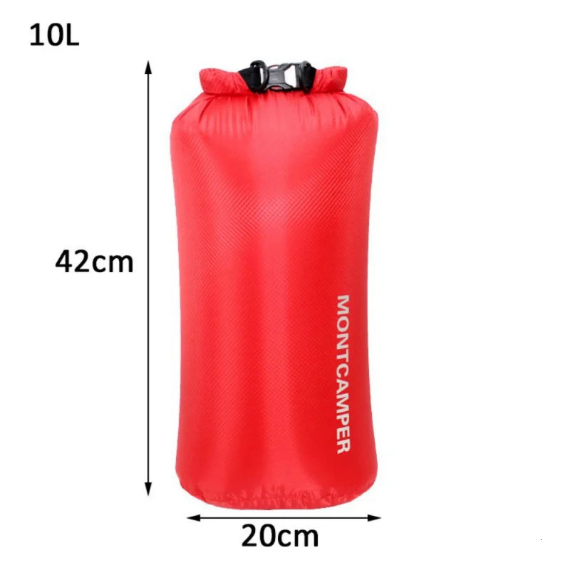 Waterproof 30D Dry Bag Nylon Ultralight Swimming Trekking Storage Bags Sailing Canoing Boating Water Resistance For Camping Raft 250121
