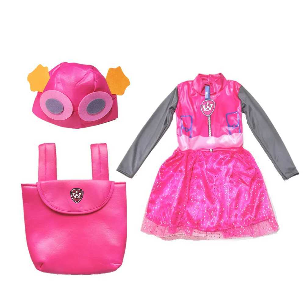 Boy Girl Rocky Rubble Skye Marshall Zuma Chase Cosplay Costume Halloween Purim Child Kid Birthday Party Gift Fancy Dress W250117