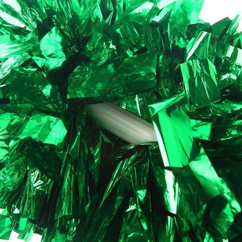 Cheerleader Cheerleading Pom Poms Plastic Handheld Cheerleader Poms for Sports Meet Team Spirit Cheering Party Dance G99DW250121