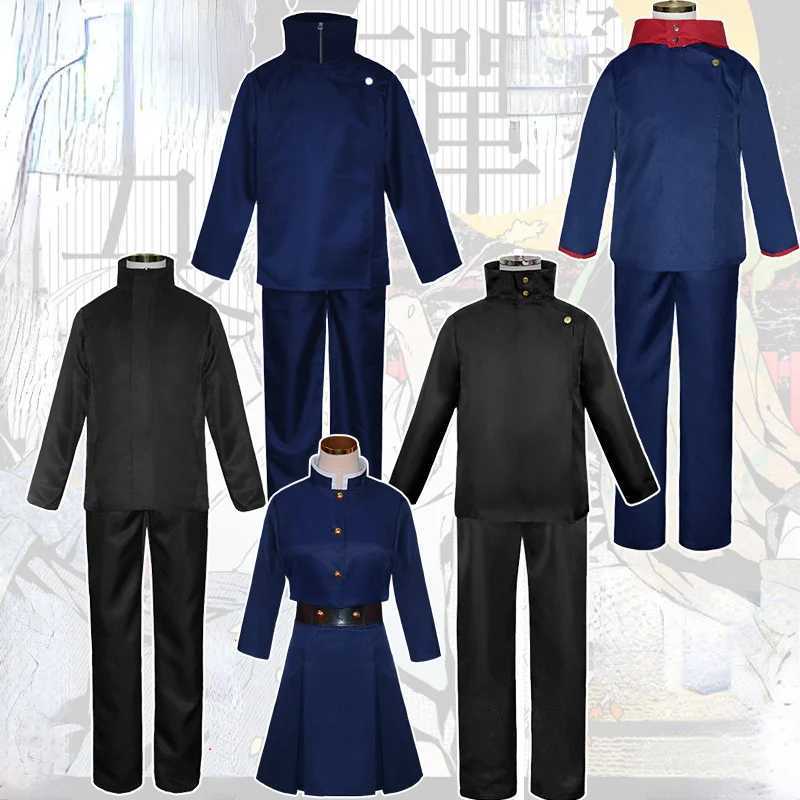 Childrens Jujutsu Kaisen Kugisaki Nobara Itadori Yuji Gojo Satoru Role Playing Clothing Free Accessories Complete Set for Boys Girls and Children W250