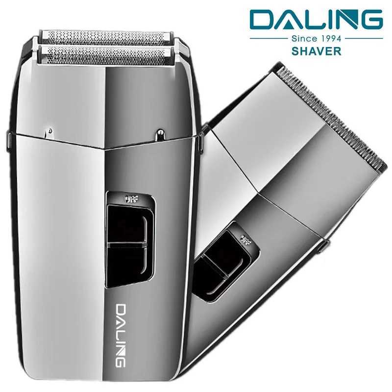 Wet dry 2-in-1 rechargeable electric shaver suitable for male beard and body hair trimmers electric shaver can wash bald shaversW250117
